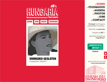 Tablet Screenshot of hungaria.be